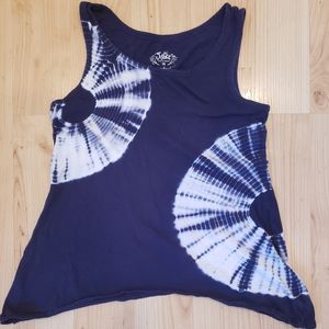 Justice tie-dyed tank